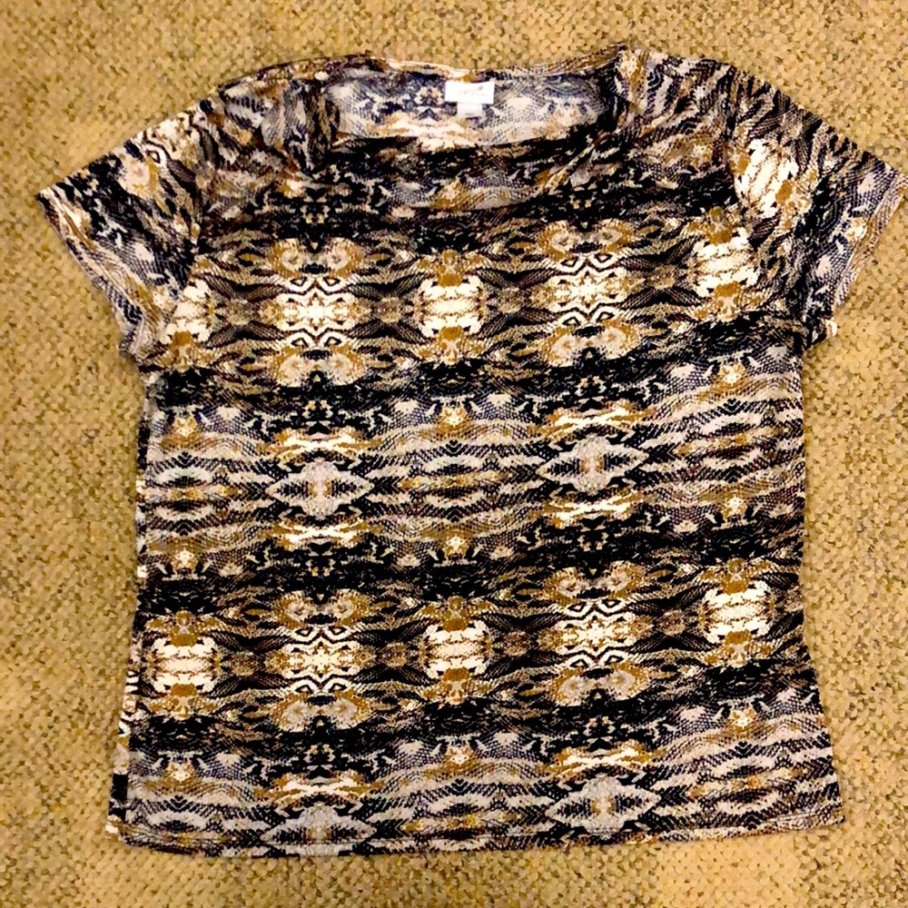 Jaclyn Smith Collection, XL, 90% polyester, 10% spandex